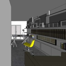 Rénovation appartement 3 piéces / 3D bureau